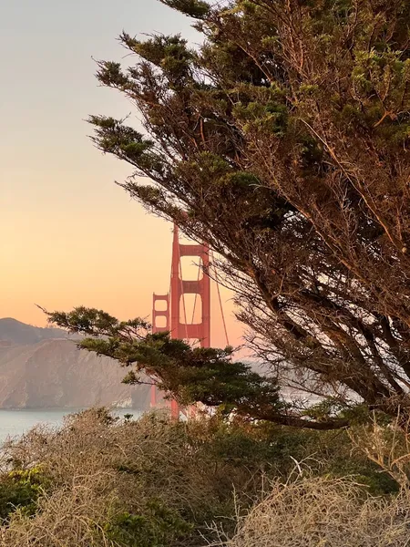 Places for sunsets Golden Gate Overlook