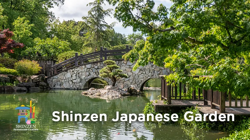 Places for sunsets Shinzen Friendship Garden Inc.