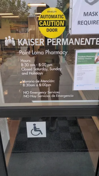 pharmacies Kaiser Pharmacy Point Loma