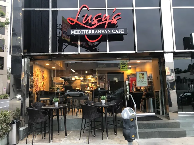 Palestinian restaurants Lusy's mediterranean cafe