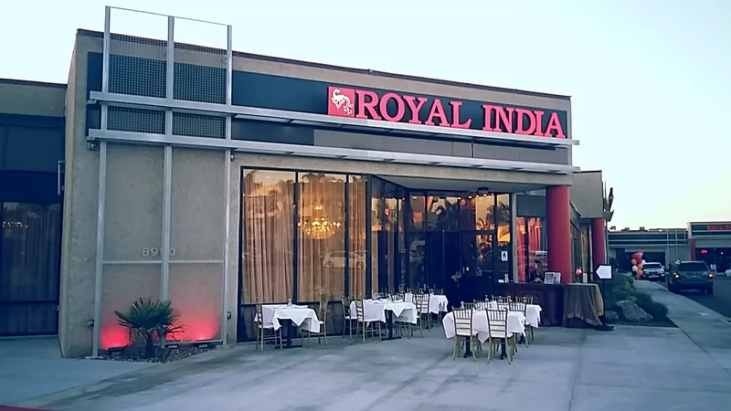 lunch restaurants Royal India - Miramar