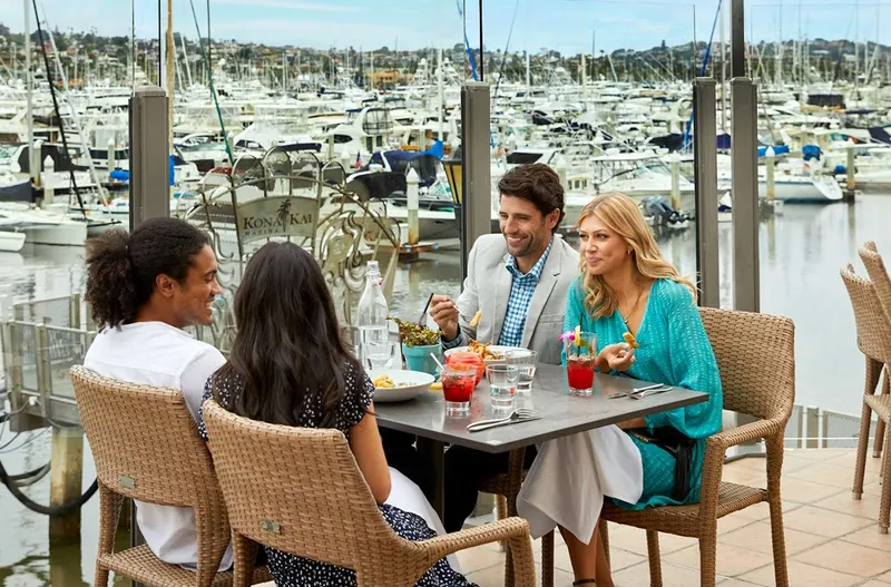 outdoor dining Vessel Restaurant in Point Loma