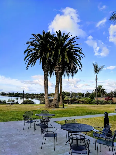 outdoor dining The Bay View Restaurant