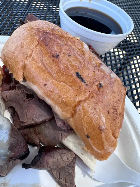 french dip Papanani's Deli