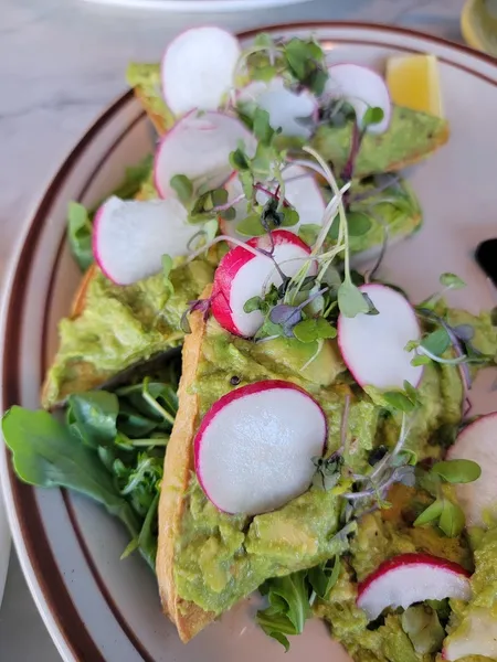 avocado toast Mustard Seed Cafe