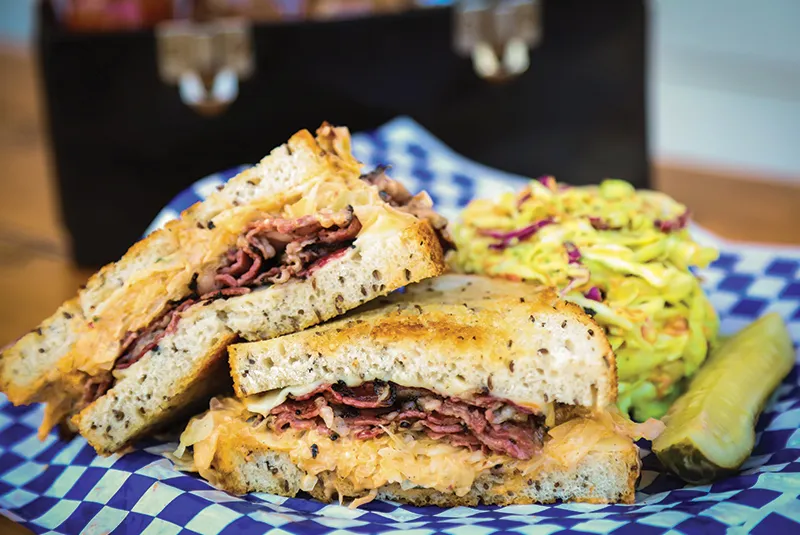 egg sandwich Lucky's Lunch Counter