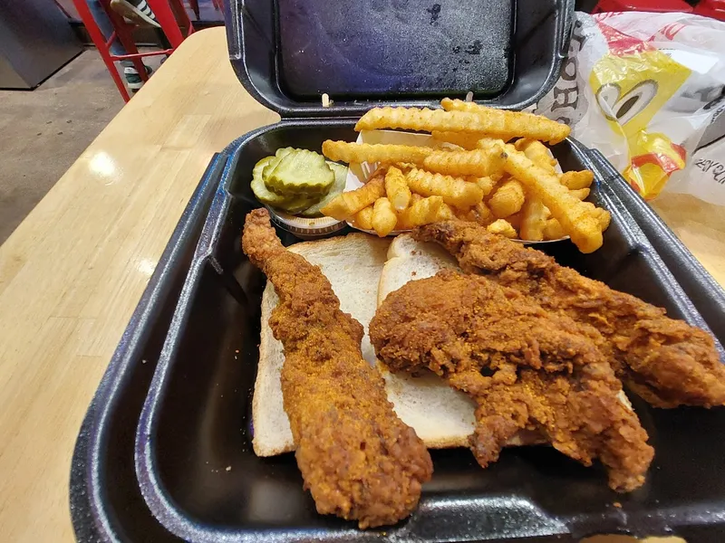 chicken tenders Daves Hot Chicken in Pacific Beach