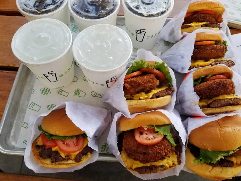 turkey burgers Shake Shack Little Italy