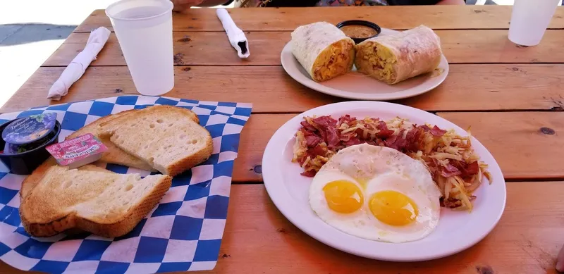 fried eggs Lucky's Lunch Counter