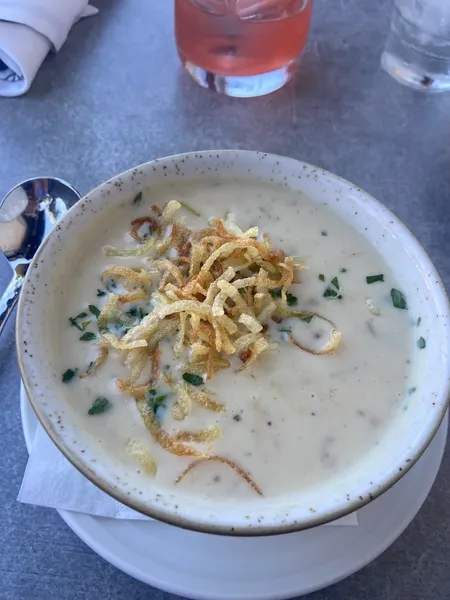 clam chowder The Fishery in Pacific Beach