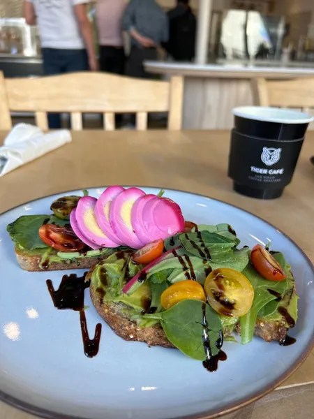 avocado toast Tiger Café