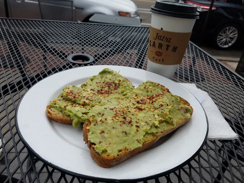 avocado toast Konito's Cafe in Pacific Beach