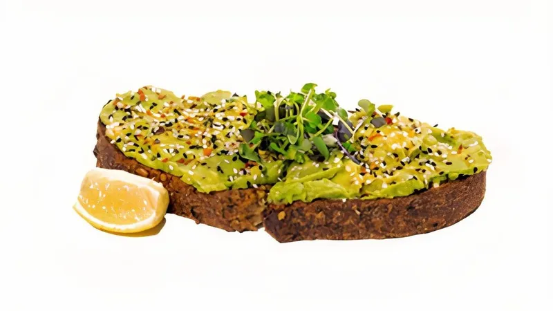 avocado toast The Grounds Bean Bar