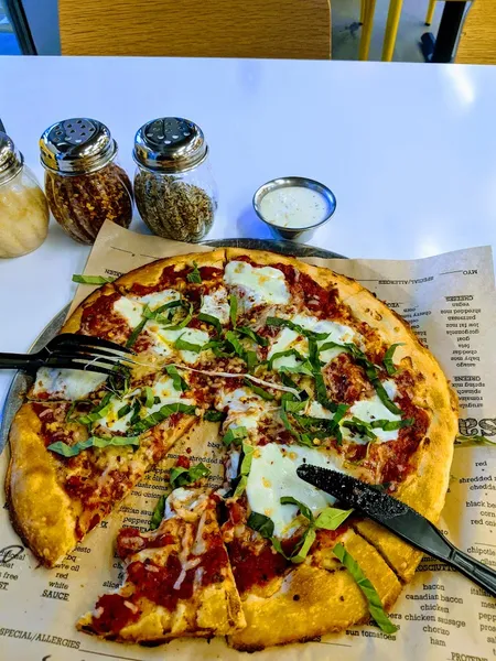 calzones MAKE pizza+salad