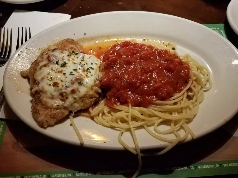 chicken parmesan The Old Spaghetti Factory