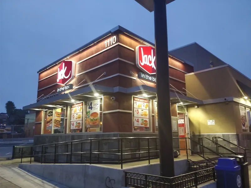 Fast Food restaurants Jack in the Box in Downtown San Diego