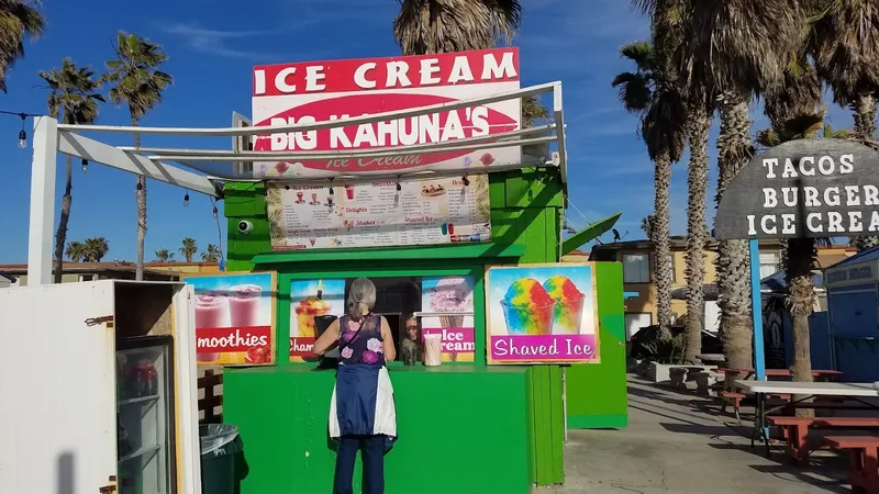 pumpkin desserts Big Kahuna's Ice Cream in Pacific Beach