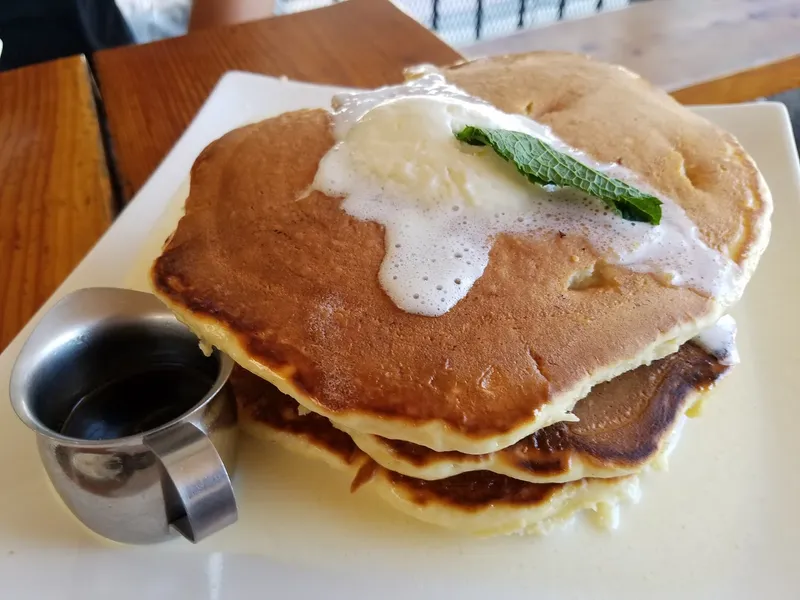 Pancakes JiST cafe in Little Tokyo