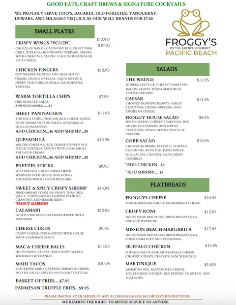 Froggy's by the French Gourmet
