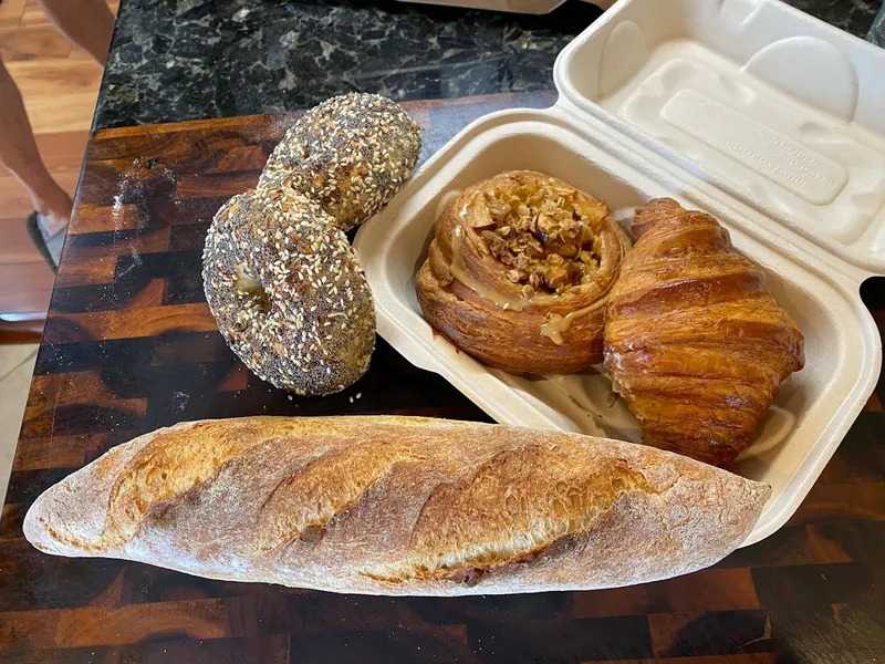 garlic bread Wildwood Flour Bakery