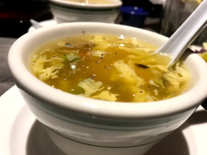 chicken rice soup Szechuwan Garden