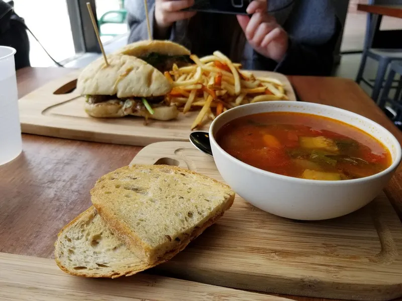 chicken rice soup The Carving Board Tarzana