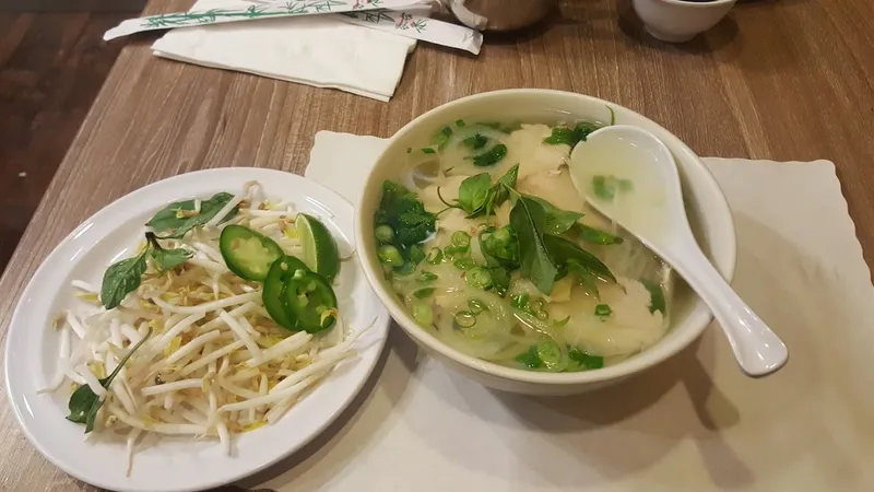 chicken rice soup Pho So 1