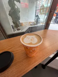 chai latte in Chinatown San Francisco