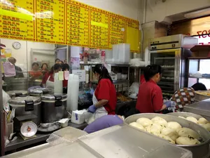 chicken roll in Chinatown San Francisco