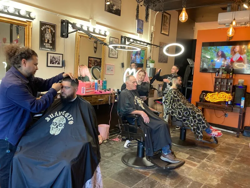 barber shops The Black Chandelier Barbershop