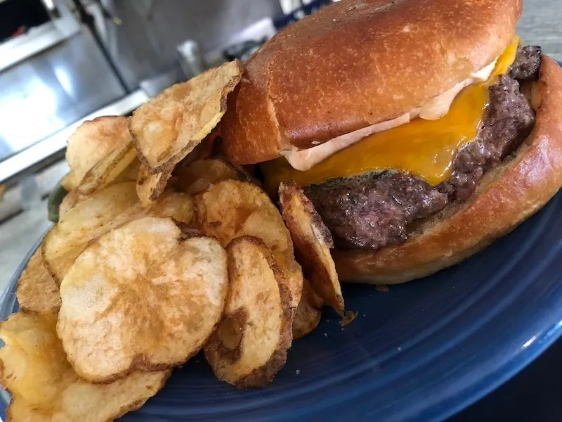 french dip Crest Cafe