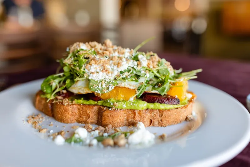 avocado toast The Mission