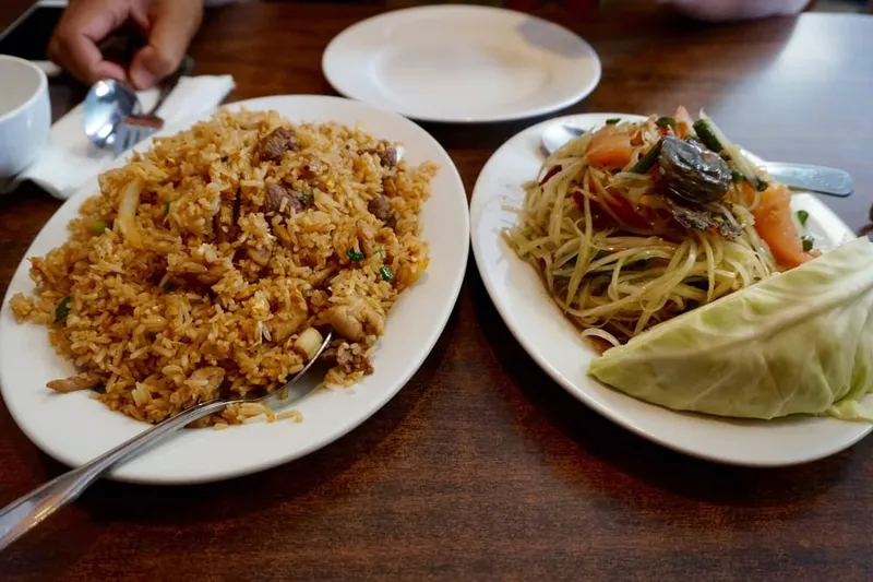 Fried rice Crystal Thai-Cambodian Cuisine