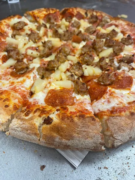 cheesesteak Porky's Pizza