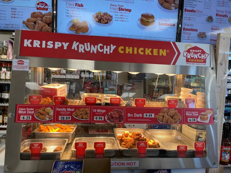 chicken rice soup Krispy Krunchy Chicken