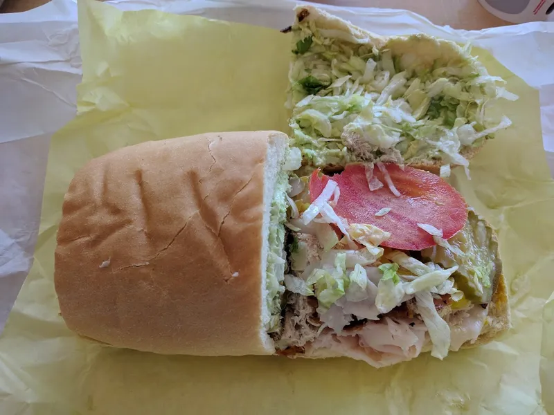 chicken sandwiches Brown Bag Deli in Barrio Logan