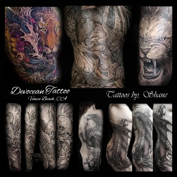 tattoo shops Devocean Tattoo Studio, Venice Beach 323 632 7145