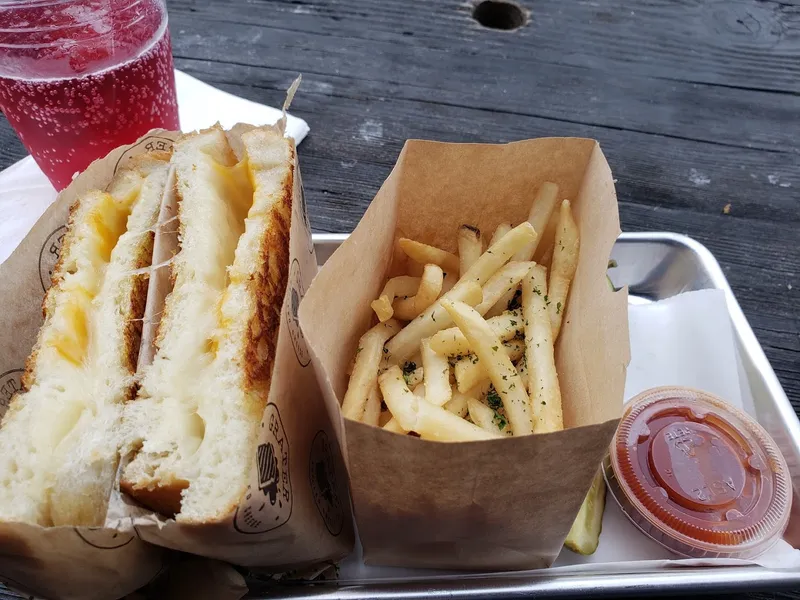 French Fries Grater Grilled Cheese in Mission Valley