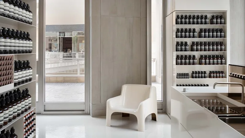 cosmetics stores Aesop