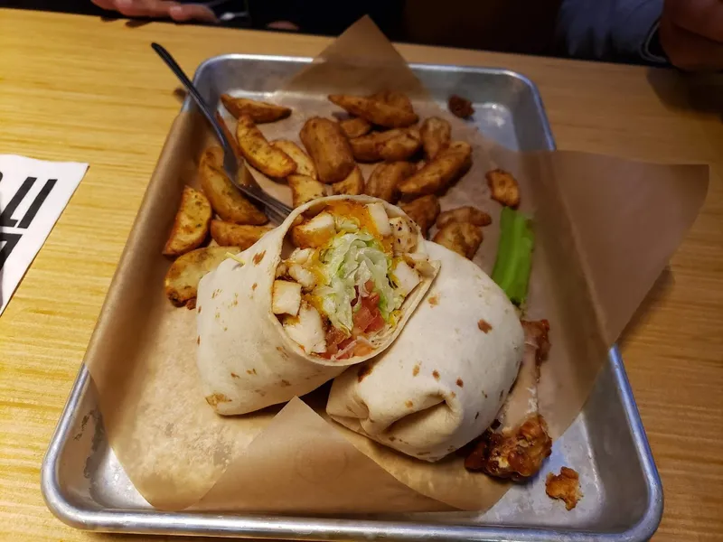 chicken wraps Buffalo Wild Wings