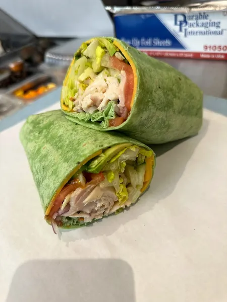 chicken wraps Knockout Deli