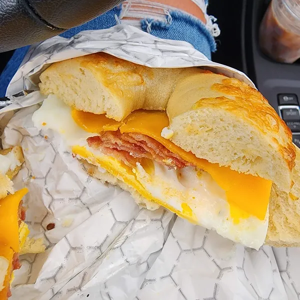 egg sandwich Einstein Bros. Bagels