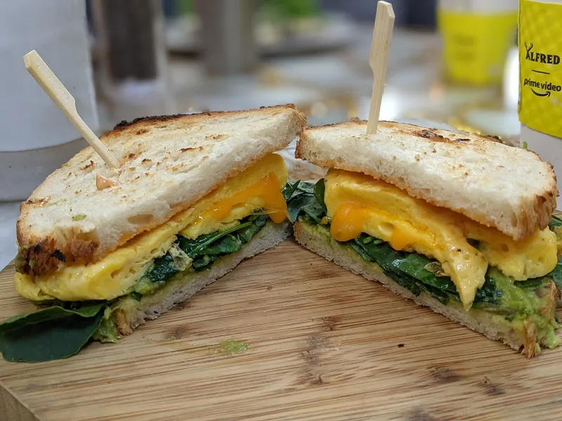 egg sandwich The Rose Venice