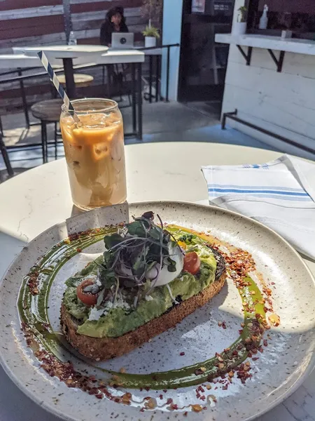 avocado toast Bluestone Lane Venice Beach Café in Venice