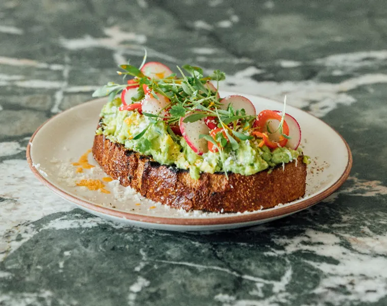 avocado toast Great White