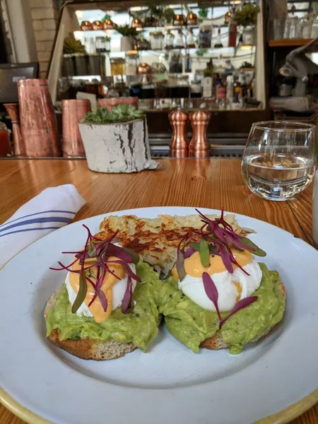 avocado toast The Butcher's Daughter