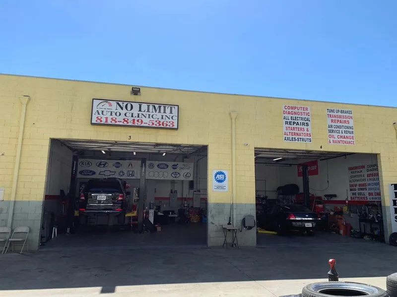 auto repair No limit auto clinic. INC.