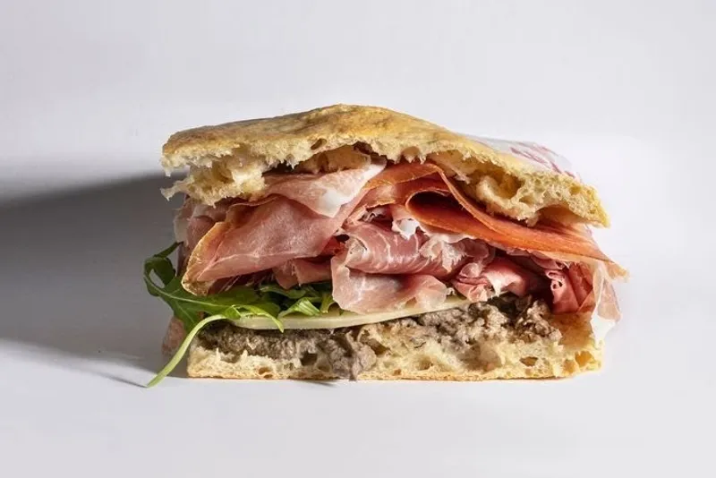 caprese sandwich All'Antico Vinaio in Venice