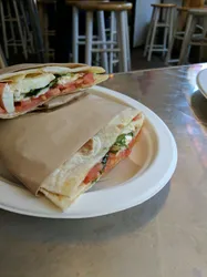 caprese sandwich in North Beach San Francisco