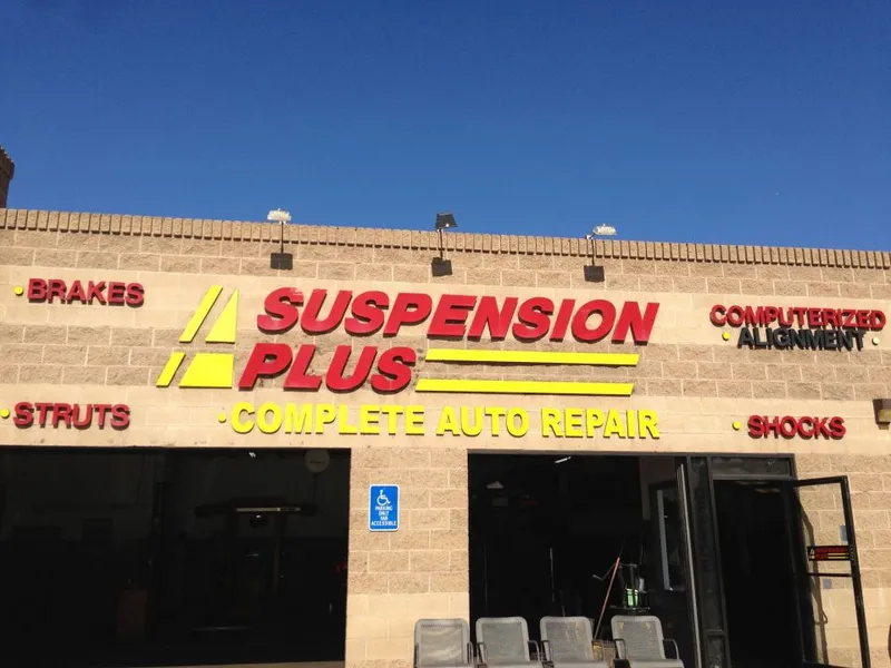 auto repair Suspension Plus Automotive Repair in Midway District